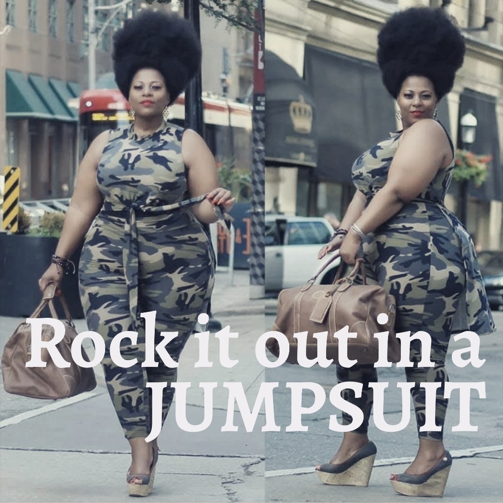 PLUS SIZE JUMPSUITS